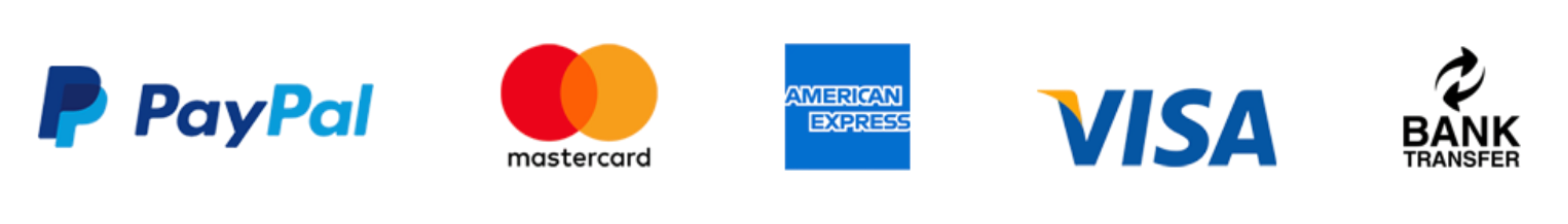 Accepted payment methods